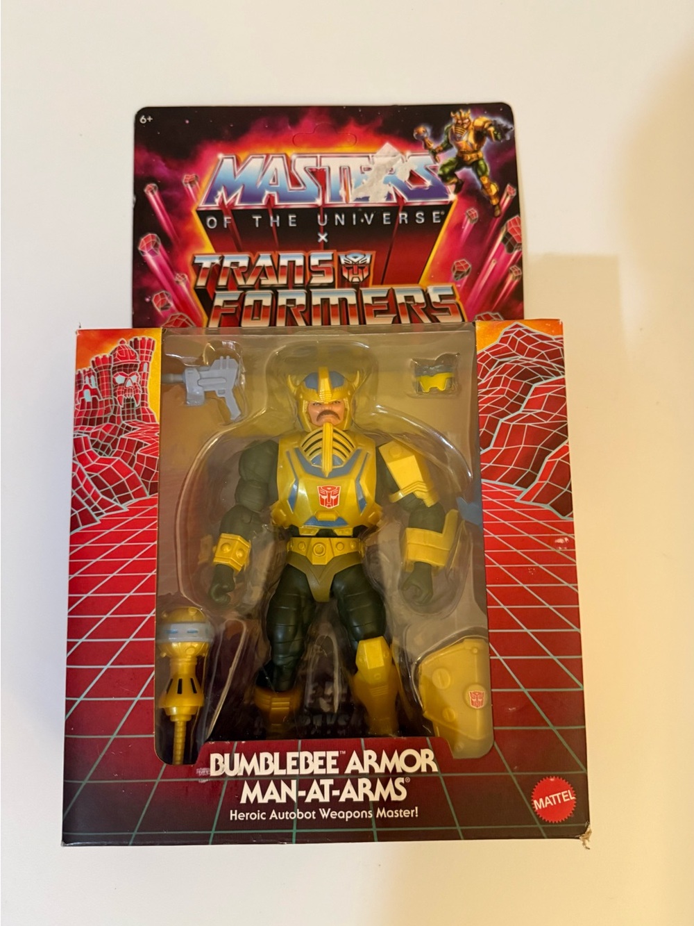 Mattel Bumblebee Armor Man-At-Arms Action Figure - Yellow, Black